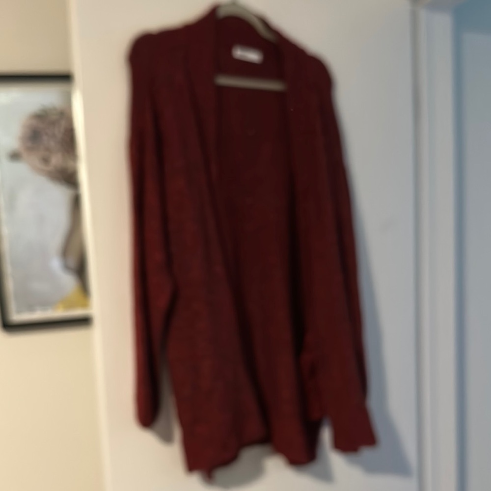 Sonoma, Women's Burgendy Sweater, only worn a few times.